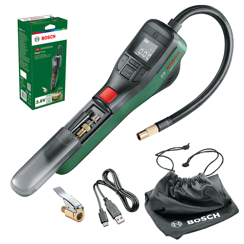 Bosch EasyPump Cordless Compressed Air Bike Pump-2